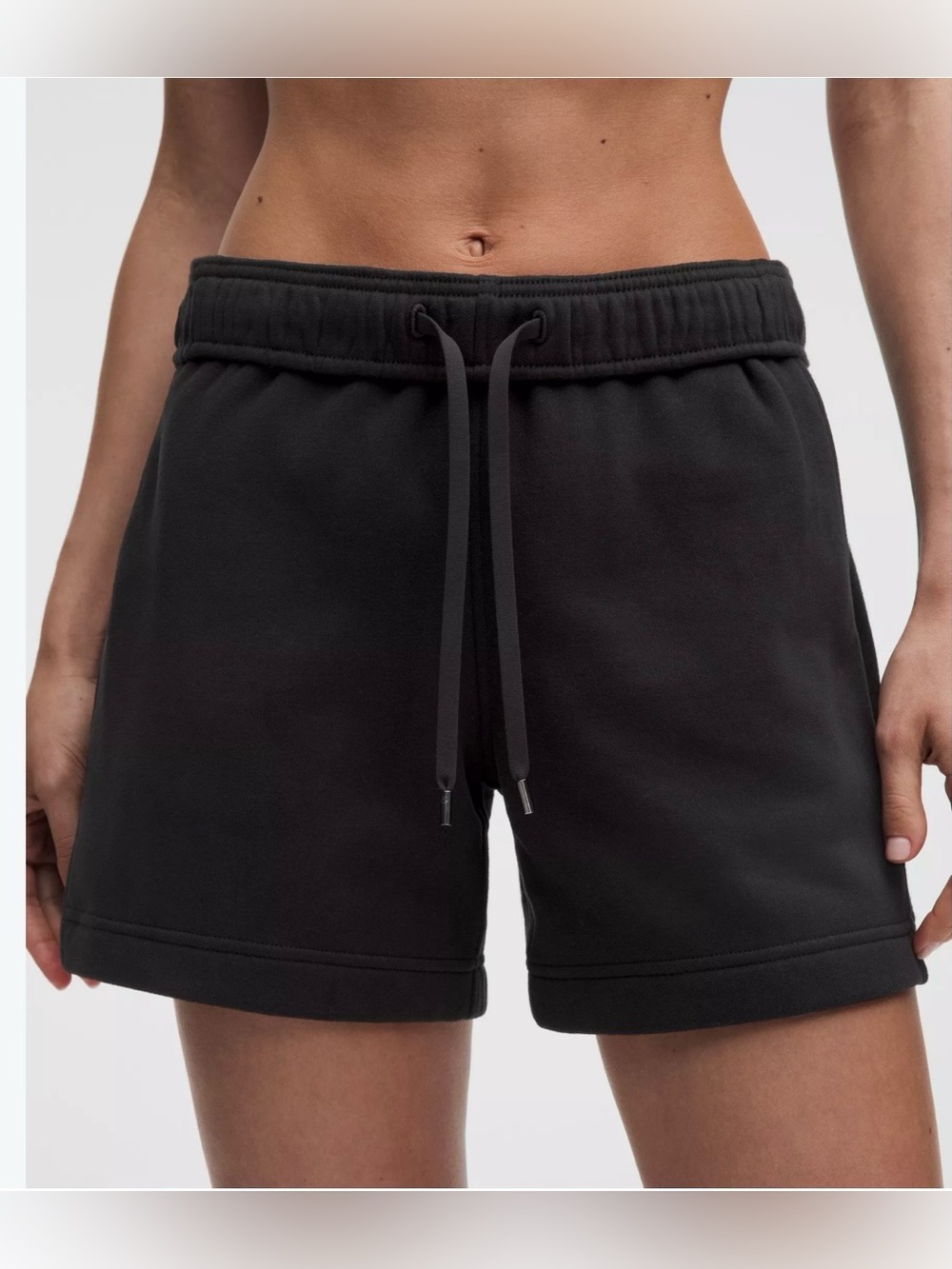 Lululemon Athletica Scuba High Rise Black Shorts Size 14 EUC